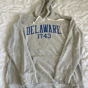 Delaware terry cloth hoodie
